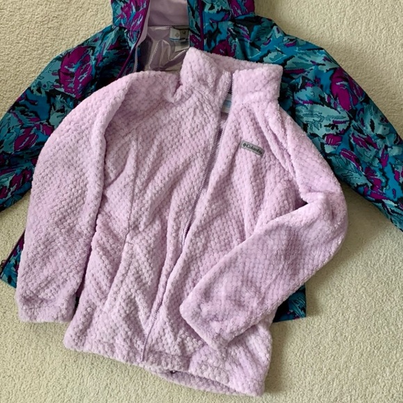 Columbia Blue and Purple Interchangeable Patterned Jacket - Picture 4 of 8